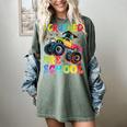 I Crushed Pre-K Monster Truck Graduation Preschool Grad 2025 Women's Comfort Colors T-Shirt Berry