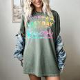 Custodian Life Graduation Day Last Day Of School Tie Dye Women's Comfort Colors T-Shirt Berry