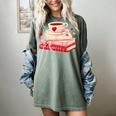 Cute Books And Coffee Crochet Valentines Day Tee For Couples Women's Comfort Colors T-Shirt Berry