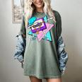 Dabbing Cassette Tape 70s 80s 80s Outfit Nostalgia Women's Comfort Colors T-Shirt Berry