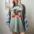 Dabbing Graduation Class Of 2018 TShirt History Month Women's Comfort Colors T-Shirt Berry