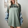 Dead Inside Saying Sarcasm Introvert Women's Comfort Colors T-Shirt Berry