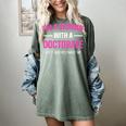 Doctoral Degree Graduation Woman With a Doctorate Women's Comfort Colors T-Shirt Berry