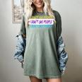 I Don't Like People Sarcastic Humanity Hater Introvert Women's Comfort Colors T-Shirt Berry