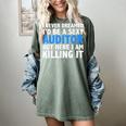 Never Dreamed I'd Be a Sexy Auditor Graduation Women's Comfort Colors T-Shirt Berry