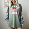 Earned It 2023 For Nurse Graduation Or RN LPN Class Of 2023 Women's Comfort Colors T-Shirt Berry