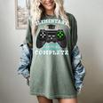 Elementary School Level Complete Gamer Graduation Women's Comfort Colors T-Shirt Berry
