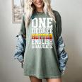 English Major Shirt Now Hotter By One Degree Graduation Women's Comfort Colors T-Shirt Berry