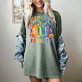 Equal Rights Book Flower Equality Peace Love Kindness Book Women's Comfort Colors T-Shirt Berry