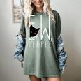 Ew People Cat Introvert Anti-Social Women's Comfort Colors T-Shirt Berry