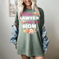 My Favorite Lawyer Calls Me Mom Graduation Women's Comfort Colors T-Shirt Berry