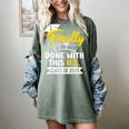 Finally Done With This BS Class Of 2025 College Graduation Premium Tri-Blend Women's Comfort Colors T-Shirt Berry