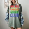 First Rule Of Introvert Club Is There Is No Introvert Club Raglan Baseball Tee Women's Comfort Colors T-Shirt Berry First Rule Of Introvert Club Is There Is No Introvert Club Raglan Baseball Tee Women's Comfort Colors T-Shirt Berry