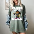 Floss Like A Boss Shirt Class Of 2019 Graduation Kids Women's Comfort Colors T-Shirt Berry