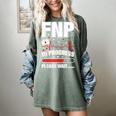 FNP In Progress Graduation Family Nurse Practitioner Women's Comfort Colors T-Shirt Berry