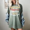 Forestry Major Student Shirt Graduation College Women's Comfort Colors T-Shirt Berry