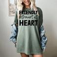 Friendly Introvert At Heart Raglan Baseball Tee Women's Comfort Colors T-Shirt Berry