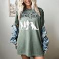 Your Friends Vs My Friend Introvert Pet Dog Owner Men Women Kids Women's Comfort Colors T-Shirt Berry