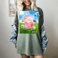 Frutiger Aero Aesthetic Tech Kawaii Strawberry Milk Fishes Women's Comfort Colors T-Shirt Berry Frutiger Aero Aesthetic Tech Kawaii Strawberry Milk Fishes Women's Comfort Colors T-Shirt Berry