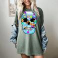 Frutiger Aero Aesthetic Tech Skull Computer Fishes Women's Comfort Colors T-Shirt Berry