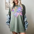 Frutiger Aero Y2K Chrome Phone Butterfly Women's Comfort Colors T-Shirt Berry