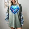 Frutiger Aero Y2K Heart Women's Comfort Colors T-Shirt Berry