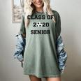 FUN CLASS OF 2020 SENIOR SOCCER GRADUATION GIFT SHIRT Women's Comfort Colors T-Shirt Berry