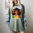 Future HBCU Grad Afro Girl College Graduation Kids Women's Comfort Colors T-Shirt Berry