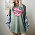 Girls Just Wanna Have Fun Retro 80s Nostalgia Night Out Women's Comfort Colors T-Shirt Berry