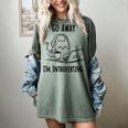 Go Away I'm Introverting Cat Introvert Anxiety Anxious Women's Comfort Colors T-Shirt Berry Go Away I'm Introverting Cat Introvert Anxiety Anxious Women's Comfort Colors T-Shirt Berry