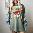 Goodbye 3rd Grade Hello 4th Grade Graduation 2024 Women's Comfort Colors T-Shirt Berry