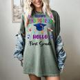 Goodbye Kindergarten Graduation Class 2025 1st Grade Kids Women's Comfort Colors T-Shirt Berry