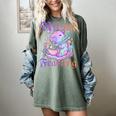 Goth Capybara Ramen Ritual Feasting Soft Introvert Art Women's Comfort Colors T-Shirt Berry