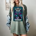Gothic Girl Tarot Card Introverted Reader And Reading Women's Comfort Colors T-Shirt Berry