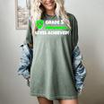 Grade 5 Level Achieved Video Gamer 5th Grade Graduation Women's Comfort Colors T-Shirt Berry
