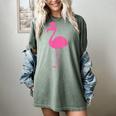 Graduate Cute Pink Flamingo Graduation Women's Comfort Colors T-Shirt Berry