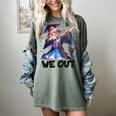 We Out Graduate Dabbing Anime Girl Grad Graduation Women's Comfort Colors T-Shirt Berry