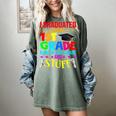 I Graduated From 1st Grade Graduation Matching Student Women's Comfort Colors T-Shirt Berry