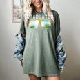 Graduated Graduation Tropical Sunglasses Women's Comfort Colors T-Shirt Berry