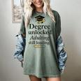Graduation 2025 Degree Unlocked Adulting Still Loading Women's Comfort Colors T-Shirt Berry