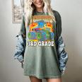 Graduation 3rd Grade Monster Truck Boys I Crushed Grad Women's Comfort Colors T-Shirt Berry