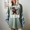 Graduation Class Of 2024 Bigfoot Graduated Seniors 2024 Women's Comfort Colors T-Shirt Berry