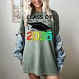 Graduation Class Of 2035 Hand Prints Space Pre-K -12th Grade Women's Comfort Colors T-Shirt Berry
