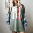 Graduation High School College Flag Graduate T Shirt 2018 Women's Comfort Colors T-Shirt Berry