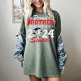 Graduation Proud Brother Of A 2024 Senior Baseball Player Women's Comfort Colors T-Shirt Berry