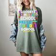 Graduation Shirt For 5th Grader Goodbye Hello Middle School Women's Comfort Colors T-Shirt Berry