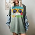Graduation Shirt Goodbye Kindergarten Hello 1st Grade School Women's Comfort Colors T-Shirt Berry