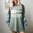 Graduation Shirt For Guitar Players & Band Member Women's Comfort Colors T-Shirt Berry