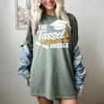 Graduation T Shirt Tassel Was Worth The Hassle Tee Women's Comfort Colors T-Shirt Berry