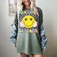 Groovy Next Stop 2nd Grade 1st Grade Graduation 2025 Women's Comfort Colors T-Shirt Berry